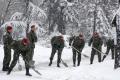 SAF clears snow across Serbia