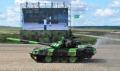 Tank biathlon semi-final race starts 