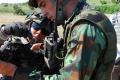 General Dikovic at the joint training of the members of Serbian, Romanian and the U.S. forces