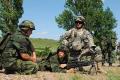 General Dikovic at the joint training of the members of Serbian, Romanian and the U.S. forces