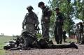 General Dikovic at the joint training of the members of Serbian, Romanian and the U.S. forces