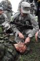 General Dikovic at the joint training of the members of Serbian, Romanian and the U.S. forces