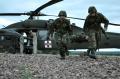 General Dikovic at the joint training of the members of Serbian, Romanian and the U.S. forces