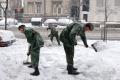 SAF clears snow across Serbia