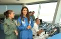 " Golden girl" Milica Mandic at Batajnica airshow