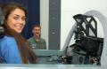 " Golden girl" Milica Mandic at Batajnica airshow