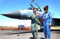 " Golden girl" Milica Mandic at Batajnica airshow