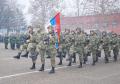 Soldiers on voluntary military service and professional soldiers took the oath