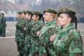 Soldiers on voluntary military service and professional soldiers took the oath