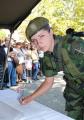 Војници на добровољном служењу војног рока  и кадети положили заклетву