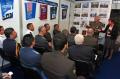 Foreign military representatives visit booth of Odbrana Media Centre 