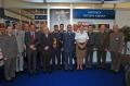 Foreign military representatives visit booth of Odbrana Media Centre 