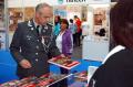 Foreign military representatives visit booth of Odbrana Media Centre 