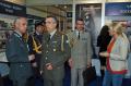 Foreign military representatives visit booth of Odbrana Media Centre 