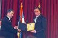 Minister receives the award "Best European 2012"