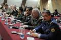 Briefing for foreign military representatives about the defence budget