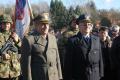 Soldiers on voluntary military service and professional soldiers took the oath