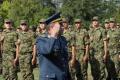 Taking the oath of enlistment