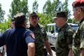 Assistance of the Armed Forces in the field sanitation in Obrenovac