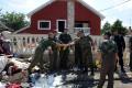 Assistance of the Armed Forces in the field sanitation in Obrenovac