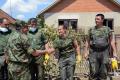 Assistance of the Armed Forces in the field sanitation in Obrenovac