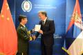 Minister Rodic presents Defence Attaché of the People