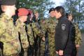 Minister Gasic visited Cvore base and Presevo crossing