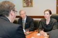 Assistant Deputy Secretary of Defence Evelyn Farkas visits MoD