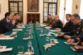 Meeting between defence ministers of Serbia and Croatia