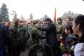 Soldiers on voluntary military service and professional soldiers took the oath