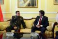 A visit from the Minister of Defence of Belarus