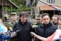 Министар одбране обишао поплављена села