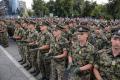 Dress rehearsal for the Commissioning Ceremony for the youngest officers of the Serbian Armed Forces