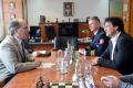 Meeting of the Minister of Defence and the Ambassador of Greece