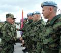 Rotation of Serbian peacekeepers in Lebanon