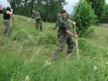 Members of the Serbian Armed Forces in "Spring Cleaning of Serbia" Campaign