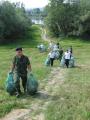 Members of the Serbian Armed Forces in "Spring Cleaning of Serbia" Campaign