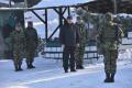 Minister Gasic and General Dikovic visited Medevce base