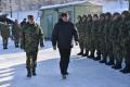 Minister Gasic and General Dikovic visited Medevce base