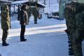 Minister Gasic and General Dikovic visited Medevce base