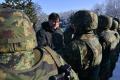 Minister Gasic and General Dikovic visited Medevce base