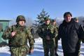 Minister Gasic and General Dikovic visited Medevce base