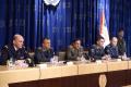 Press conference concerning the military helicopter accident