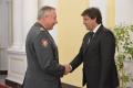 Visit from the Chief of the Swiss Armed Forces 