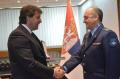 Војна спомен-медаља досадашњем руском војном изасланику