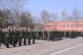 Taking the military oath "March 2016"