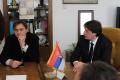 Defence Minister visits the Municipality of Brus