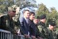 Министар одбране на завршним припремама за војну параду