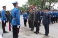 Minister lays wreaths on the memorial stone in Varvarin