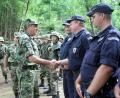 General Dikovic visits joint military and police forces